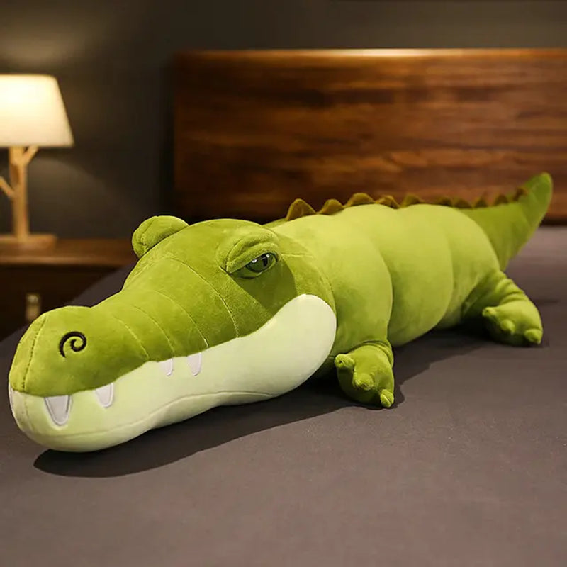 80-180Cm Simulation Crocodile Plush Toys Stuffed Soft Animals Plush Long Crocodile Pillow Doll Home Decoration Gift for Childre