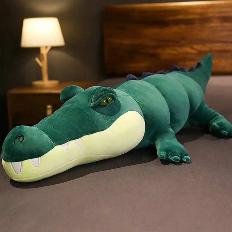 80-180Cm Simulation Crocodile Plush Toys Stuffed Soft Animals Plush Long Crocodile Pillow Doll Home Decoration Gift for Childre